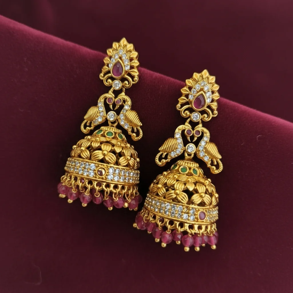 1g Jhumka Earrings